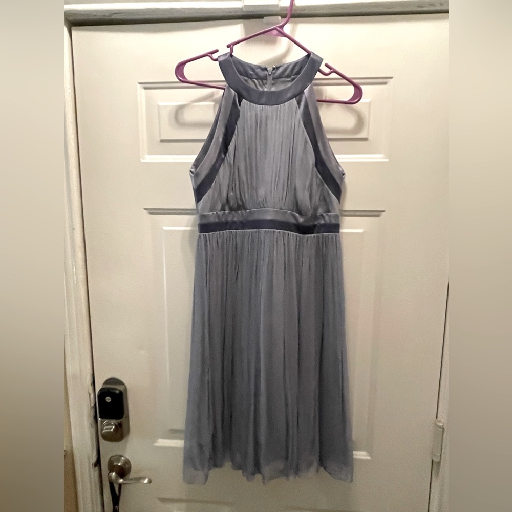Blue dress